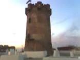 View of the tower of Paterna, at nightfall View of the tower of Paterna, at nightfall
