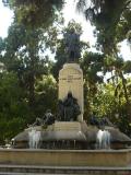  View of the plaza source of Canovas of Valéncia.
