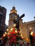 Procession of the Christ of the valency faith conceals Sagunto
