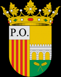 Shield representative of Cuart of Poblet