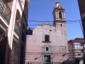 Facade of the parochial church of ell female saint of the Cuartell