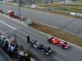 Coulthard in the circuit of the Valencian comunitat Ricardo Tromo in Cheste