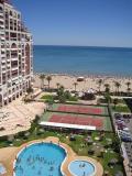 Complex towers residential of saint Anthony, "Ferrobús", in the open space of Cullera.