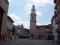 Plaza and church of Turis