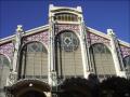 Facade of the central market of valency