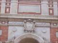Detail of the carving shield of the archiepiscopal palace