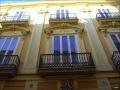 Balconies of the palace of the marquises to wave