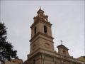Bell tower of the Santa Monica church