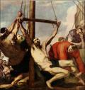 Crucificcion of Christ for bank, valency