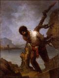 romanticista painting of the Valencian artist Asensio Juliá Albarracion