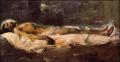 Ignacio Pinazo Camarlench and your work it represents to Christ in your bed