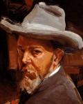 Autoretrato of the Valencian painter Joaquin Sorolla