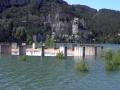 Forests and dress of the Benageber dam