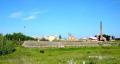 View of the municipality of raising the head too much while galloping of the patriarch