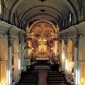 View of the inside of the church of Paterna