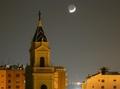 Bell tower of the San Juan Bautista Alzira church