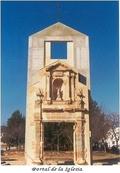 Arcade of the ancient Tous church