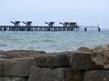 Wooden pier of Puerto Sagunto