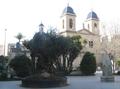 San Juan of viper: plaza of the town hall, with the church