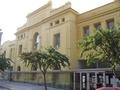 El colegio Padre Manj�n, antigua sede de la FICIA Elda