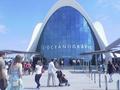 L " Oceanogràfic, valency, pavilion of access to the area