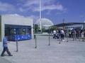 Entrance to the area of the Oceanografico
