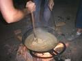 Elaboraci�n de una gachamiga. elda