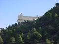 Located sanctuary in the natural park of the holm oak grove of the Font red