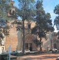 Front of the Santiago Apostol church of Orihuela