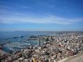 Dress panoramic of the port of viper from the mirador of the blessed barbaric castle