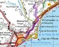 Routes of accesses to Busot