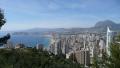 Dress panoramic of Benidorm from the cross