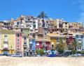 View of the wards of Villajoyosa