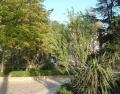 Park clattered, in which is found the monument in your Villena homage