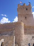 Castle of the engaanado lookout in Villena