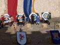 Villena and your archers during the medieval market