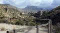View from the mirador of the lord in the outskirts of the Elda dam