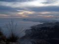 Atrdecer in the coast of the Campello