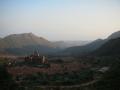 View of the natural park of the desert of the Benicasim clapping of hands