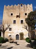 Tower of white lady of the house in Torreblanca