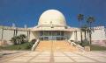 Facade of the Castelloon planetarium of the side