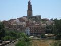 View of the city of Jerica and the mudejar tower