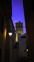 Meetings of Segorbe at night