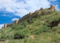 Ancient castle of Nules in Villavieja