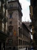 Vista del Palacio de la Generalidad desde la Calle Caballeros