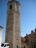 Tower-bell tower of the church of the Cervera assumption of the master