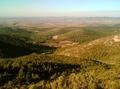 Vista de la Plana de Utiel desde el Marisancho