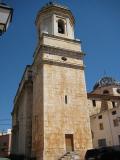 View of the bell tower of the caves of Vinromá