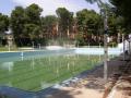 Swimming pool of the Carlos VII park in height
