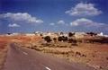 Vista de la aldea de La Loberuela, desde la carretera de Camporrobles.